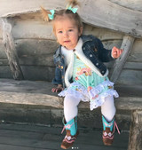 Hadley Heart Baby Boots