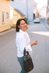 Leather Sayre Sling Mini w/ double strap