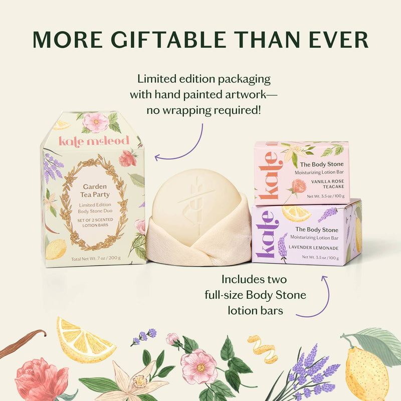 Garden Tea Party Limited Edition Body Stone Duo