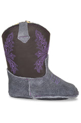 420 PURPLE, SOFT BABY BOOTS