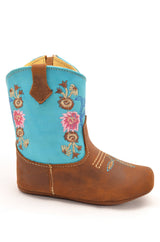 354 TURQUOISE, SOFT BABY BOOTS