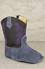 420 PURPLE, SOFT BABY BOOTS