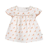 Horse Baby Dress + Bloomer (Organic)