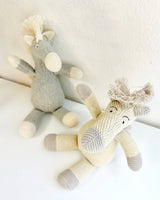 Horse Knit Stuffed Animal Soft Baby Toy (Organic Cotton)