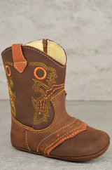 252  BROWN, SOFT BABY BOOTS