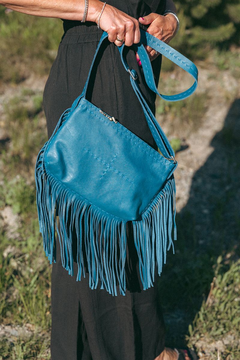 Birdie Fringe Crossbody Bag