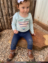 "River" Classic Cowboy Baby Boots
