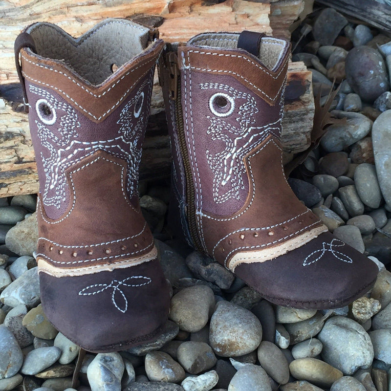 "River" Classic Cowboy Baby Boots