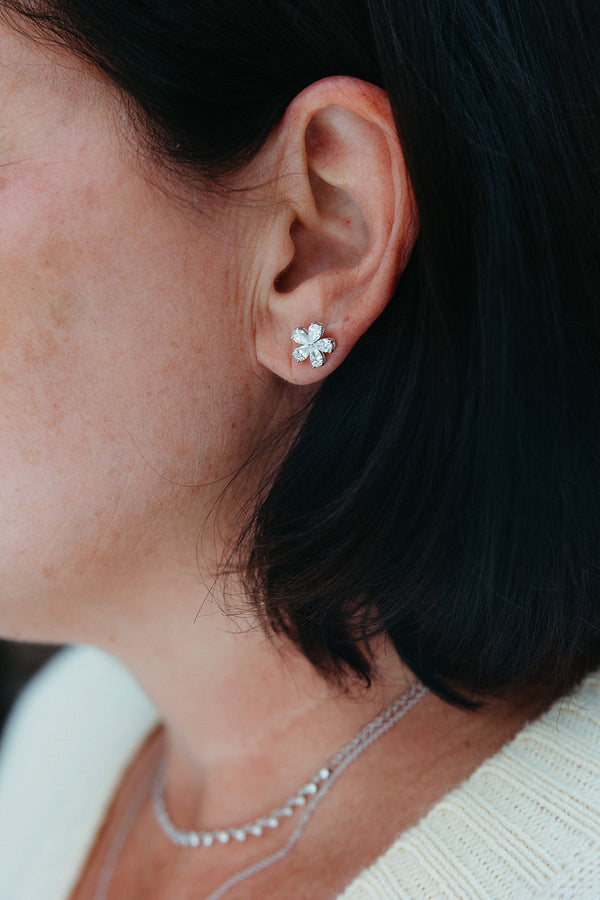 Forget-me-not Flower Stud Earrings