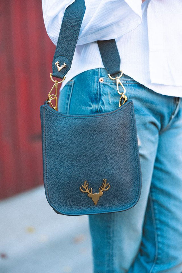 Leather Sayre Sling Mini w/ double strap