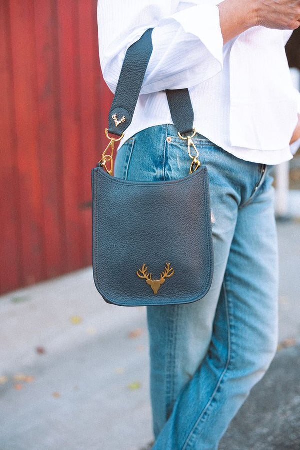 Leather Sayre Sling Mini w/ double strap