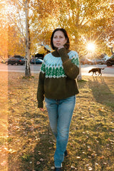 Sileda Mockneck Fairisle