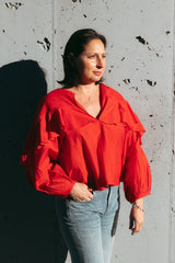 Hazan Ruffle Top