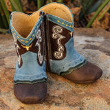 Nash Long Horn Cowboy Baby Boots
