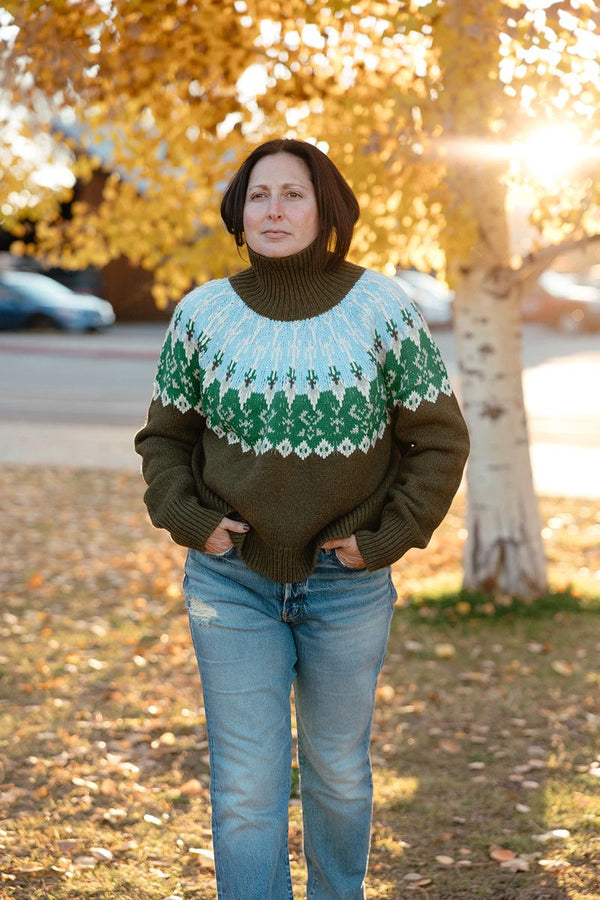 Sileda Mockneck Fairisle