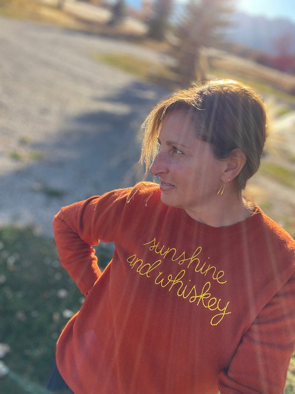 Sunshine and Whiskey Sweater- Terra Exclusive